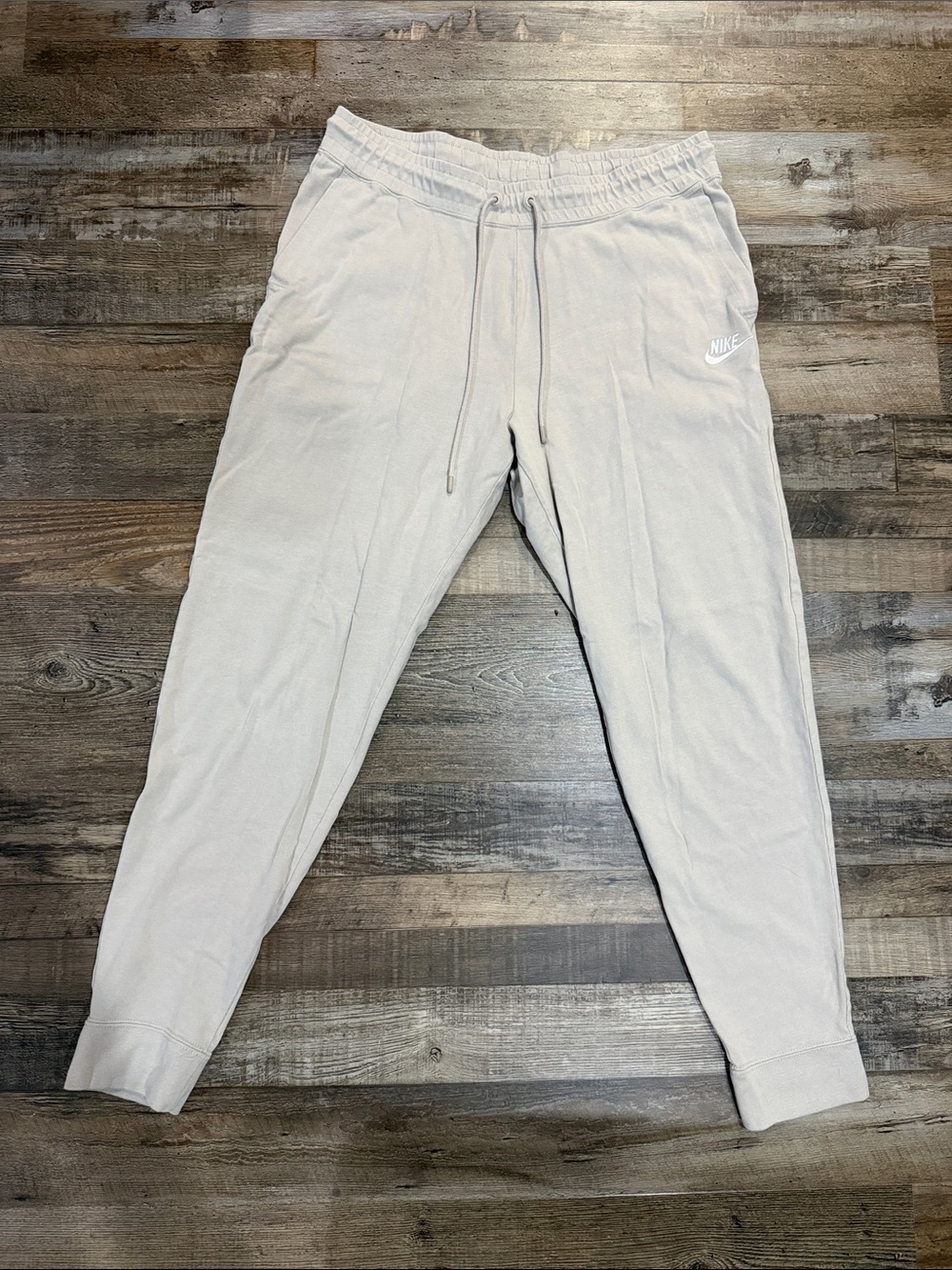 Nike Tan Drawstring Joggers
